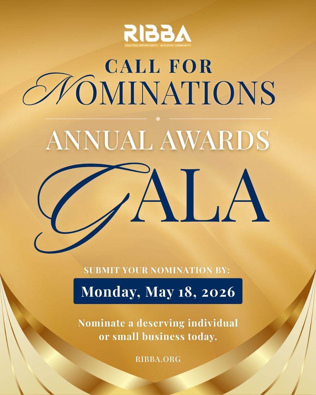 Annual Awards Gala - Call for Nominations